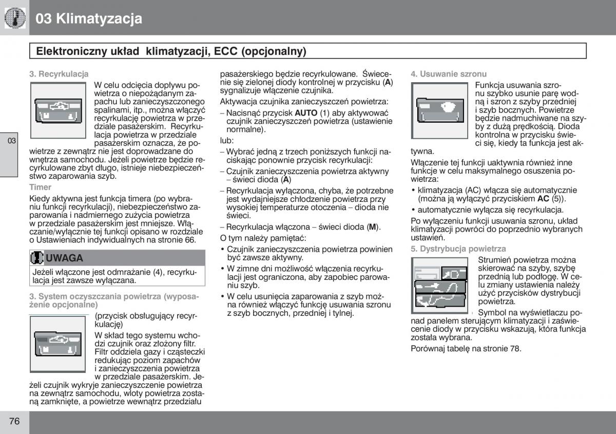 Volvo V50 instrukcja obslugi / page 77