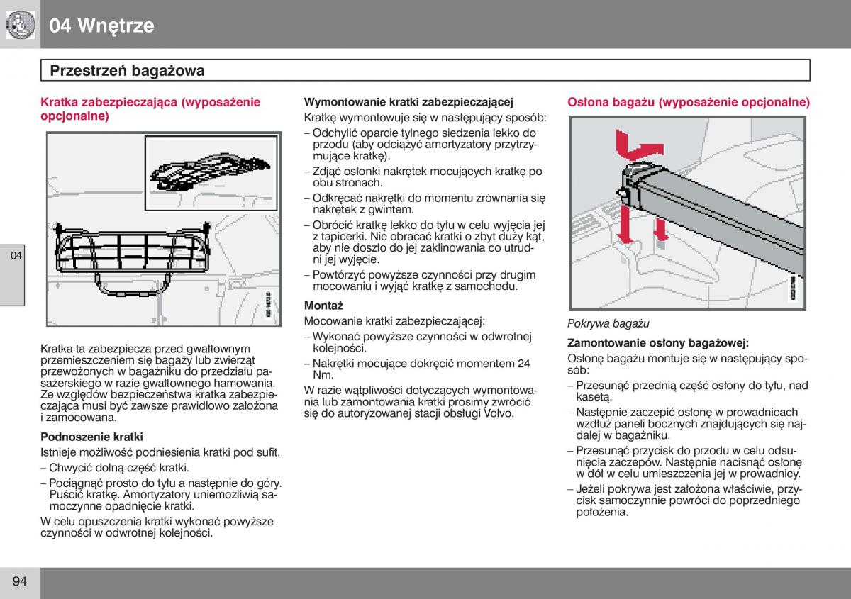 Volvo V50 instrukcja obslugi / page 95