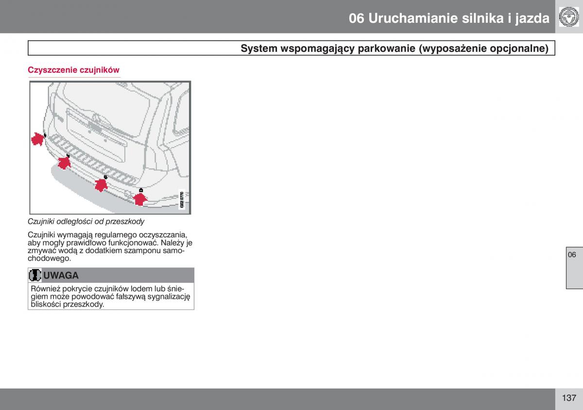 Volvo V50 instrukcja obslugi / page 138