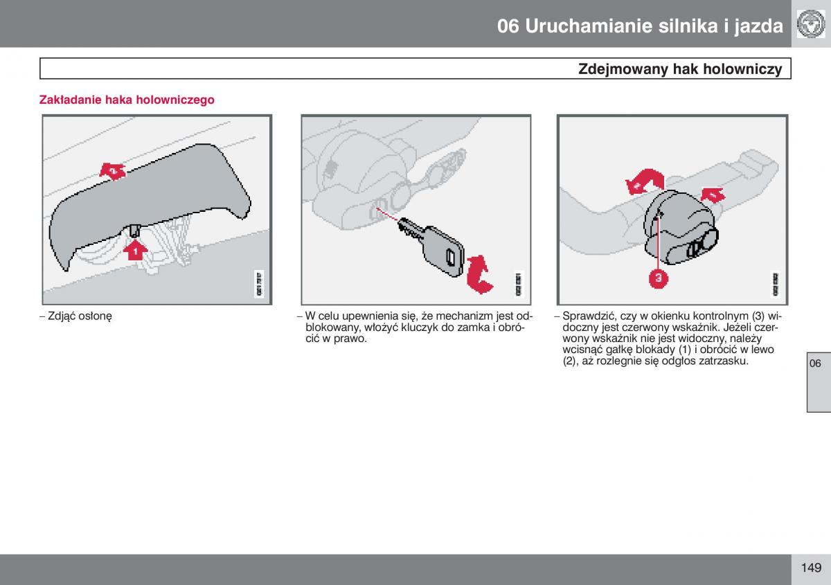 Volvo V50 instrukcja obslugi / page 150