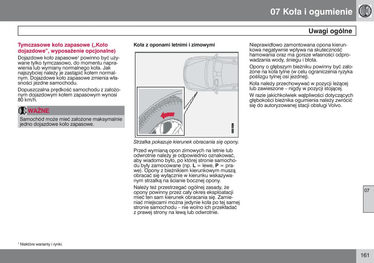 Volvo V50 instrukcja obslugi / page 162