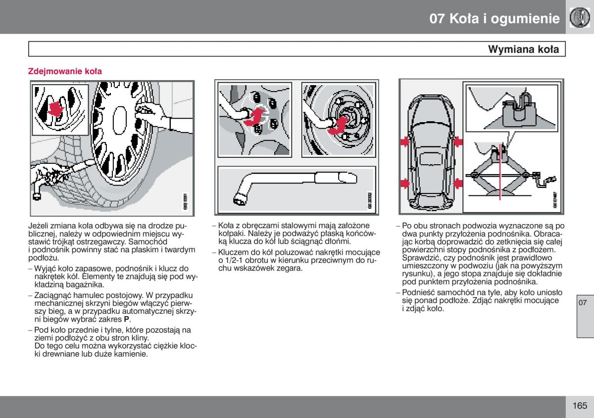 Volvo V50 instrukcja obslugi / page 166