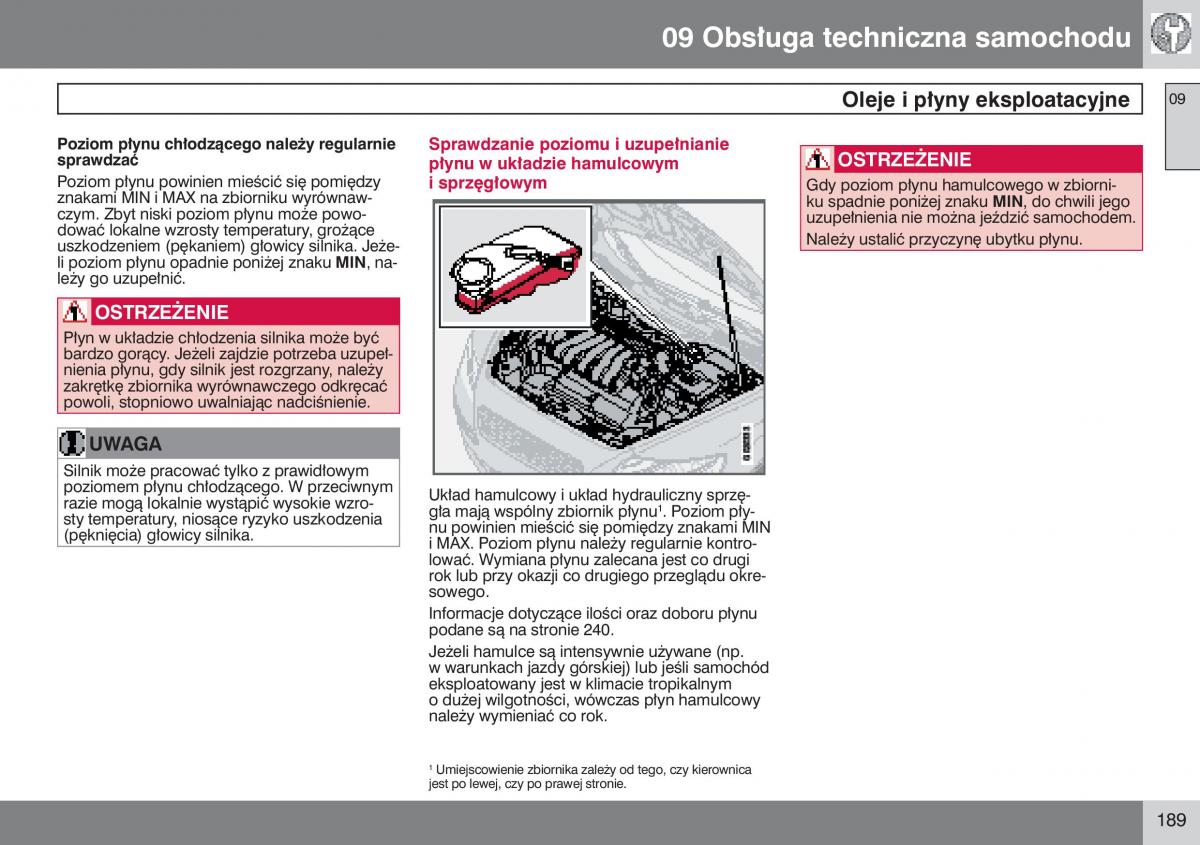 Volvo V50 instrukcja obslugi / page 190