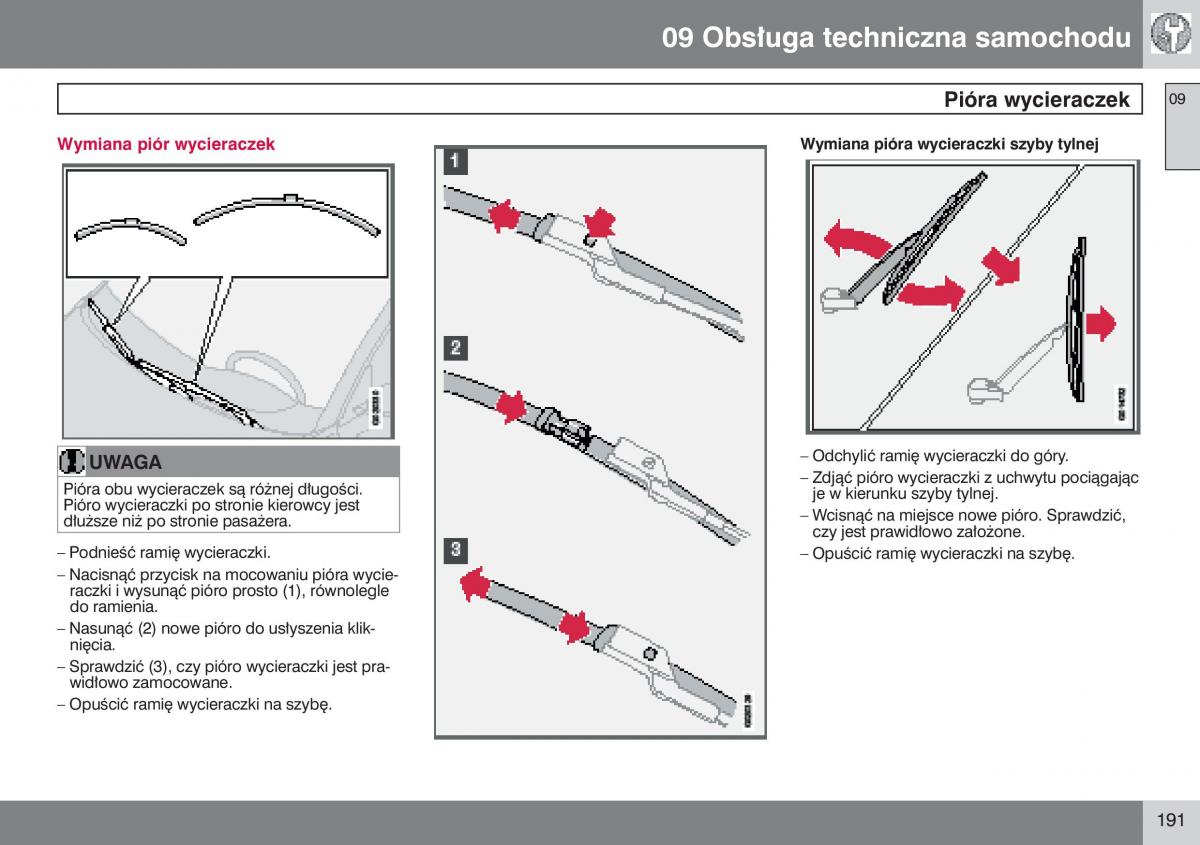 Volvo V50 instrukcja obslugi / page 192