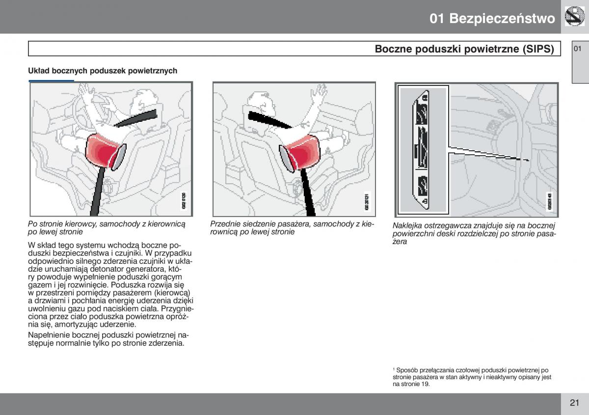 Volvo V50 instrukcja obslugi / page 22