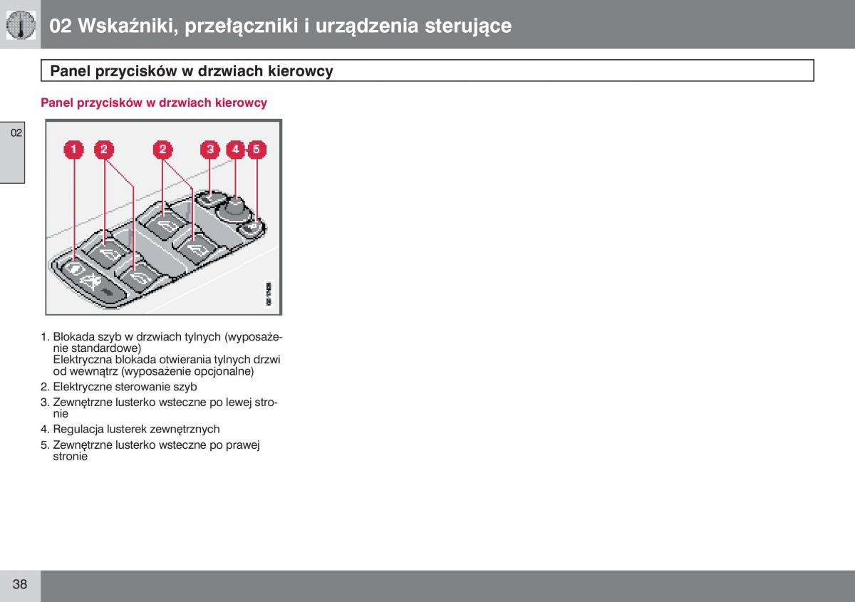 Volvo V50 instrukcja obslugi / page 39