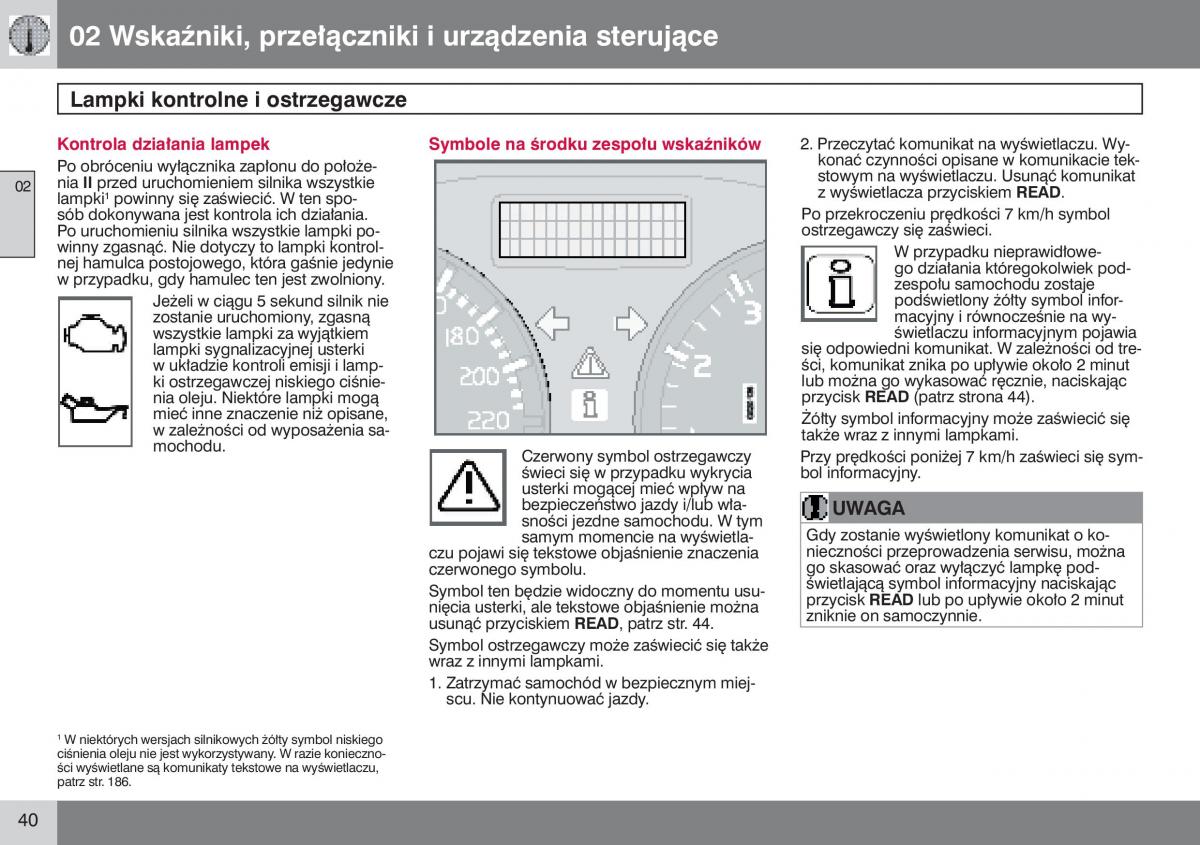 Volvo V50 instrukcja obslugi / page 41