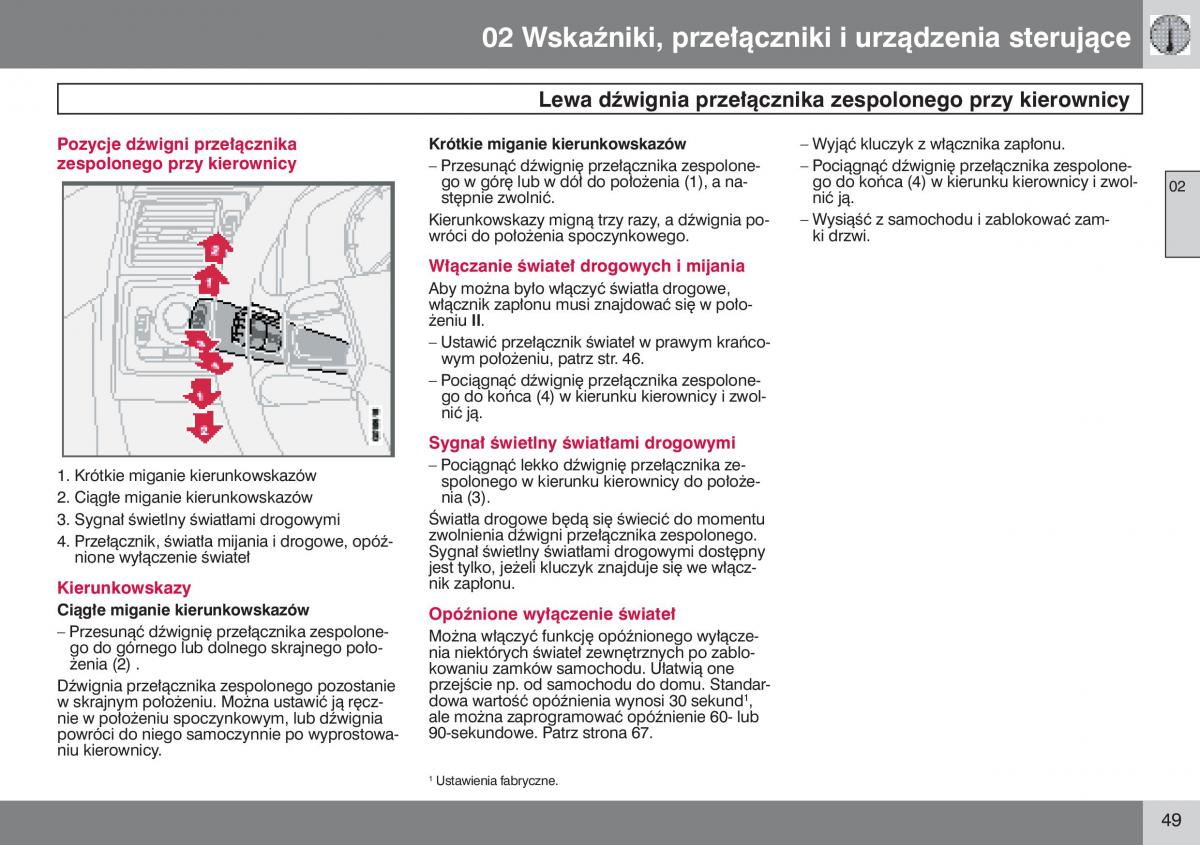 Volvo V50 instrukcja obslugi / page 50