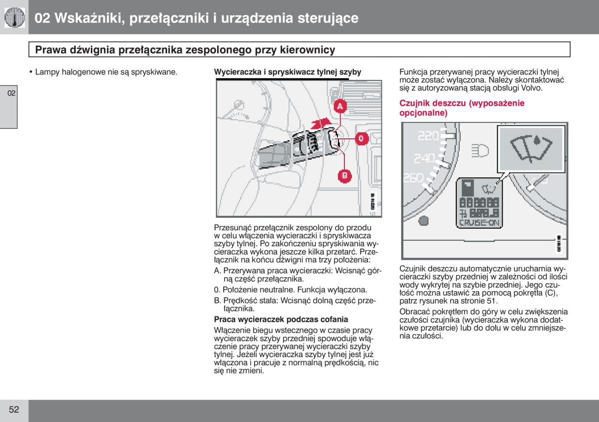 Volvo V50 instrukcja obslugi / page 53