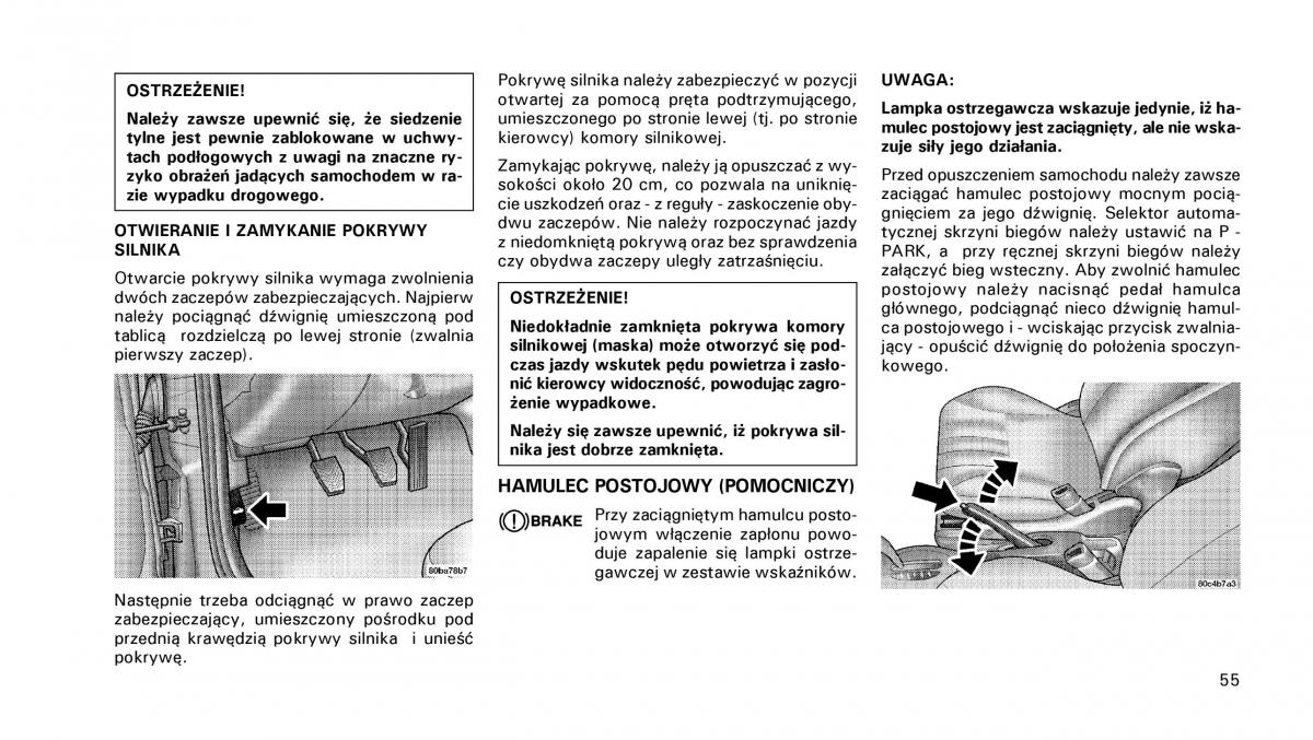 manual  Chrysler PT Cruiser instrukcja / page 56