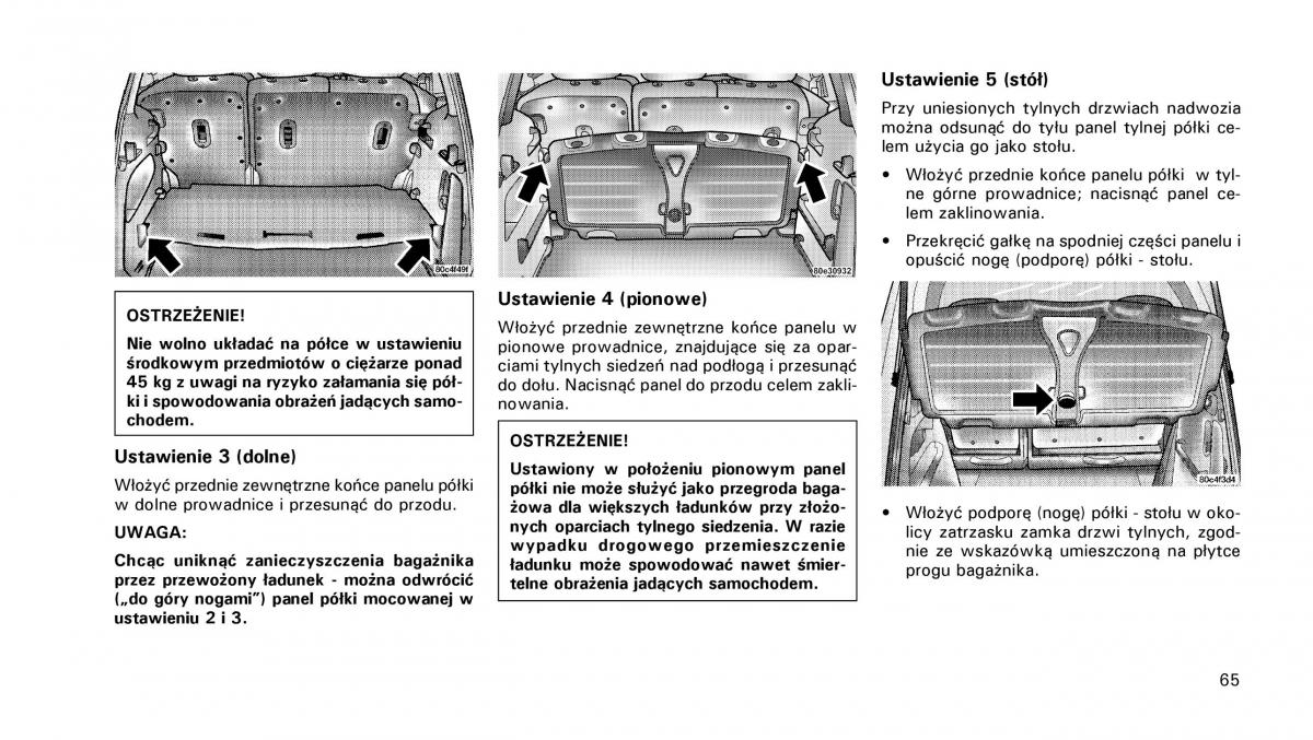 Chrysler PT Cruiser instrukcja obslugi / page 66