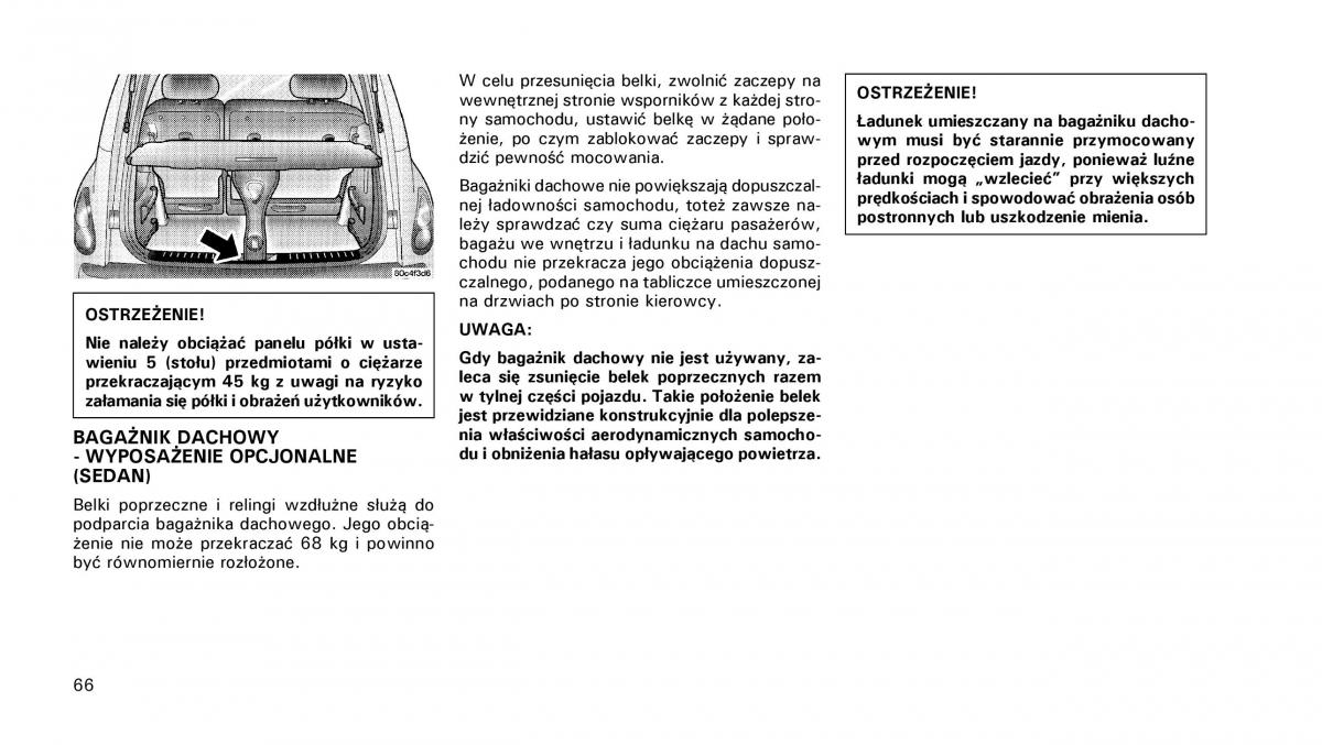 manual  Chrysler PT Cruiser instrukcja / page 67