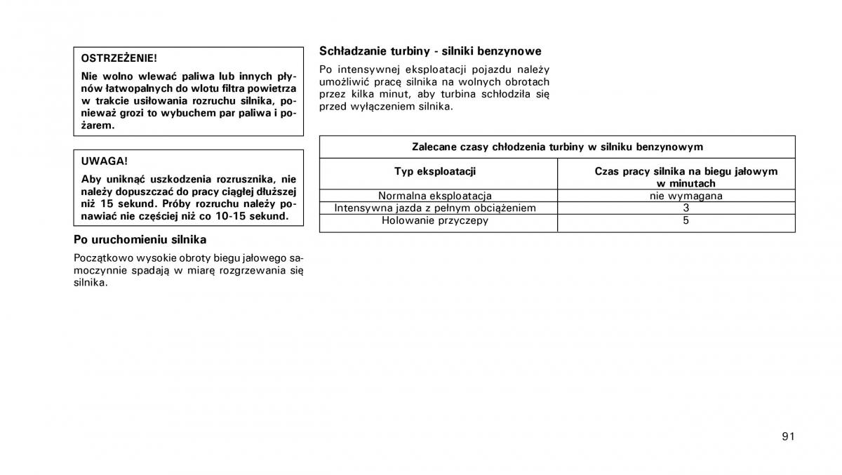 Chrysler PT Cruiser instrukcja obslugi / page 92