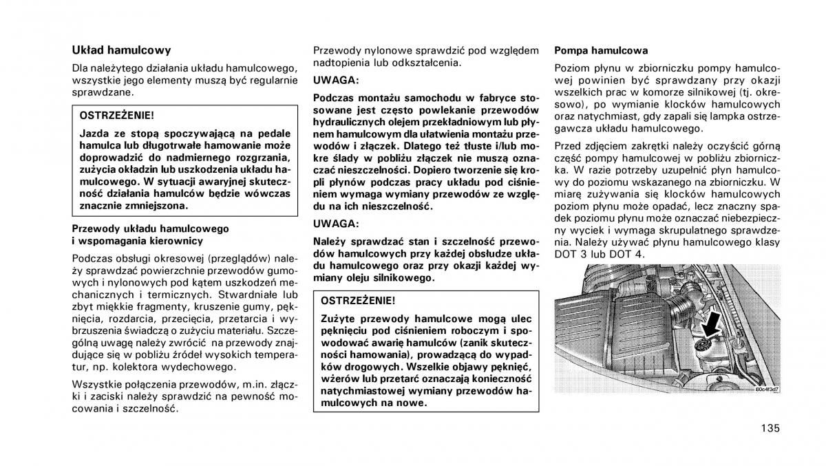 Chrysler PT Cruiser instrukcja obslugi / page 136