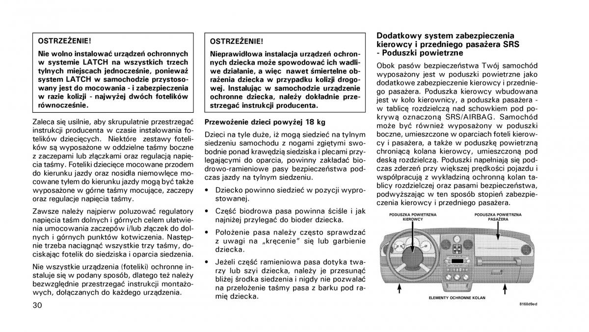 manual  Chrysler PT Cruiser instrukcja / page 31