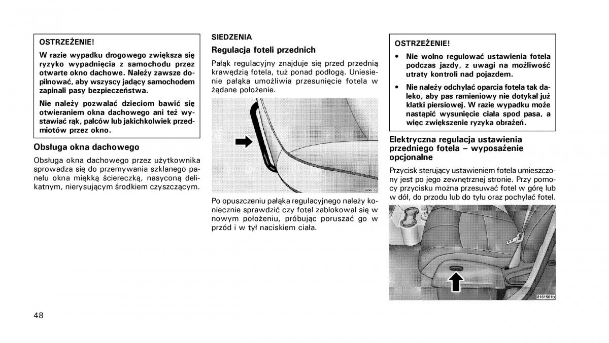 Chrysler PT Cruiser instrukcja obslugi / page 49