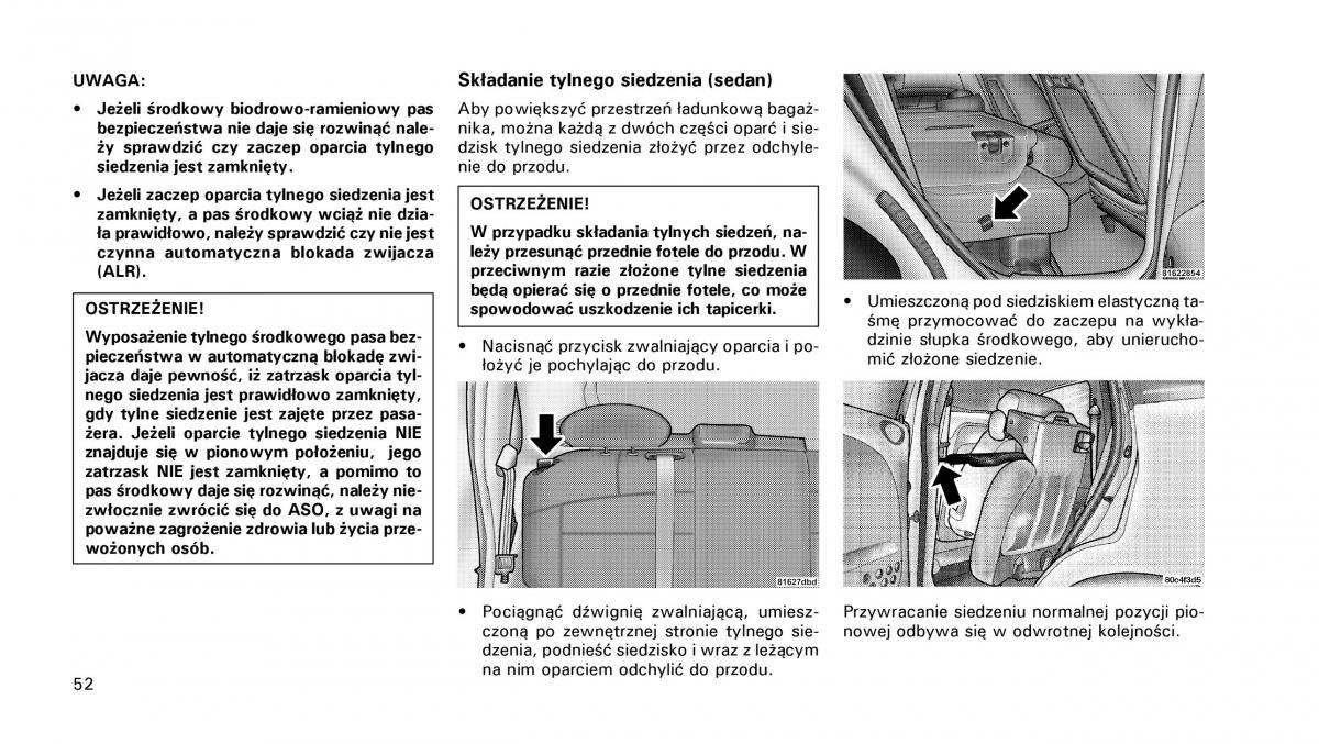 manual  Chrysler PT Cruiser instrukcja / page 53