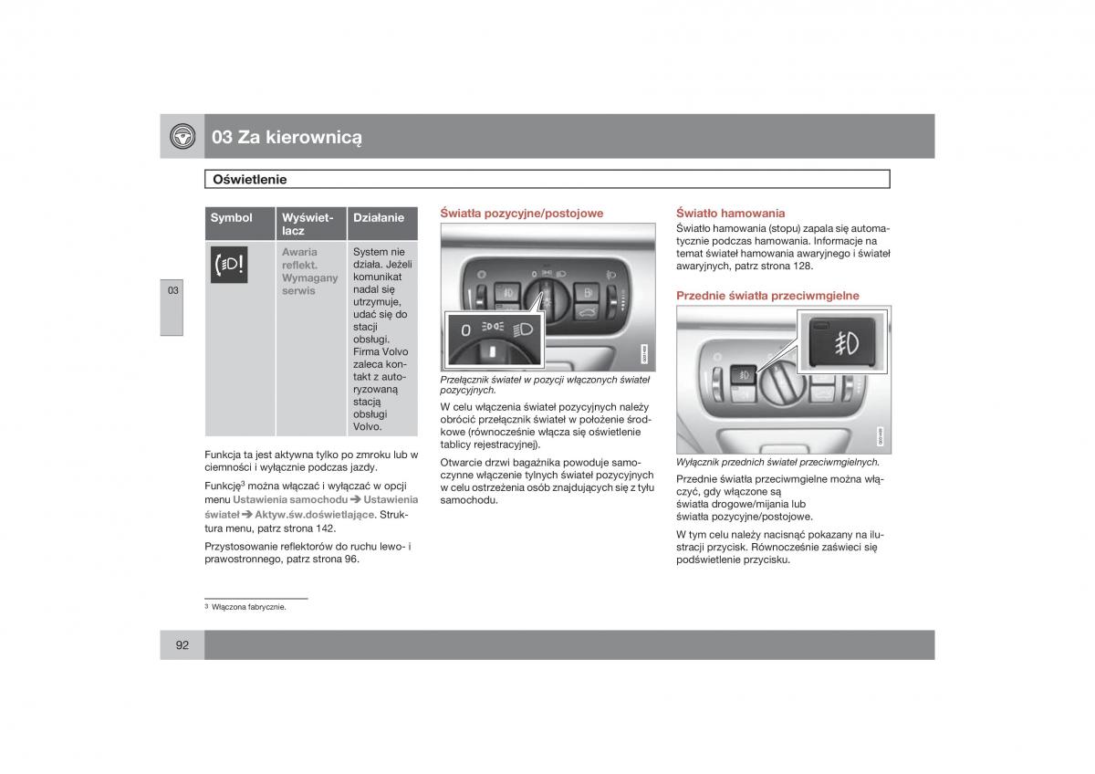 Volvo XC60 instrukcja obslugi / page 95