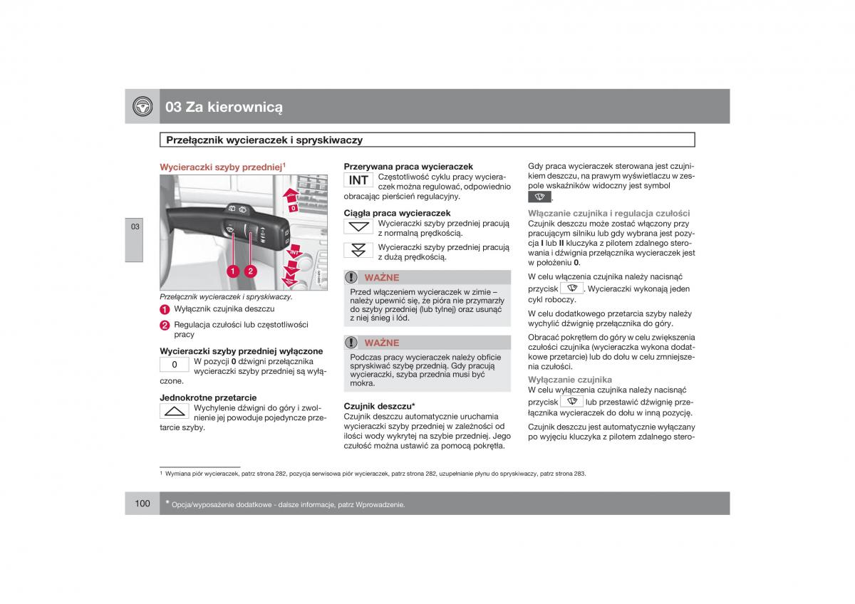 Volvo XC60 instrukcja obslugi / page 103