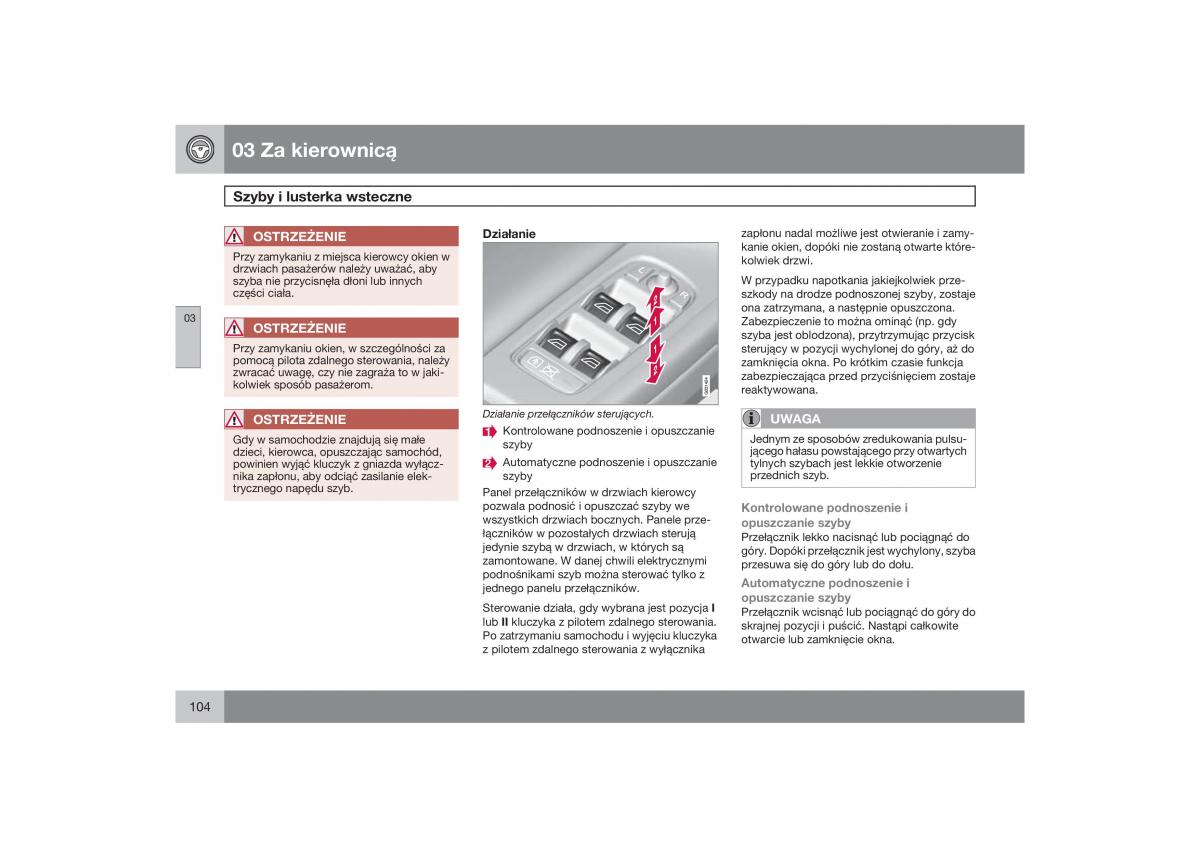 Volvo XC60 instrukcja obslugi / page 107