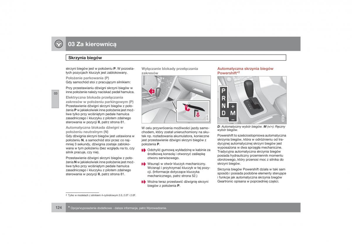 Volvo XC60 instrukcja obslugi / page 127