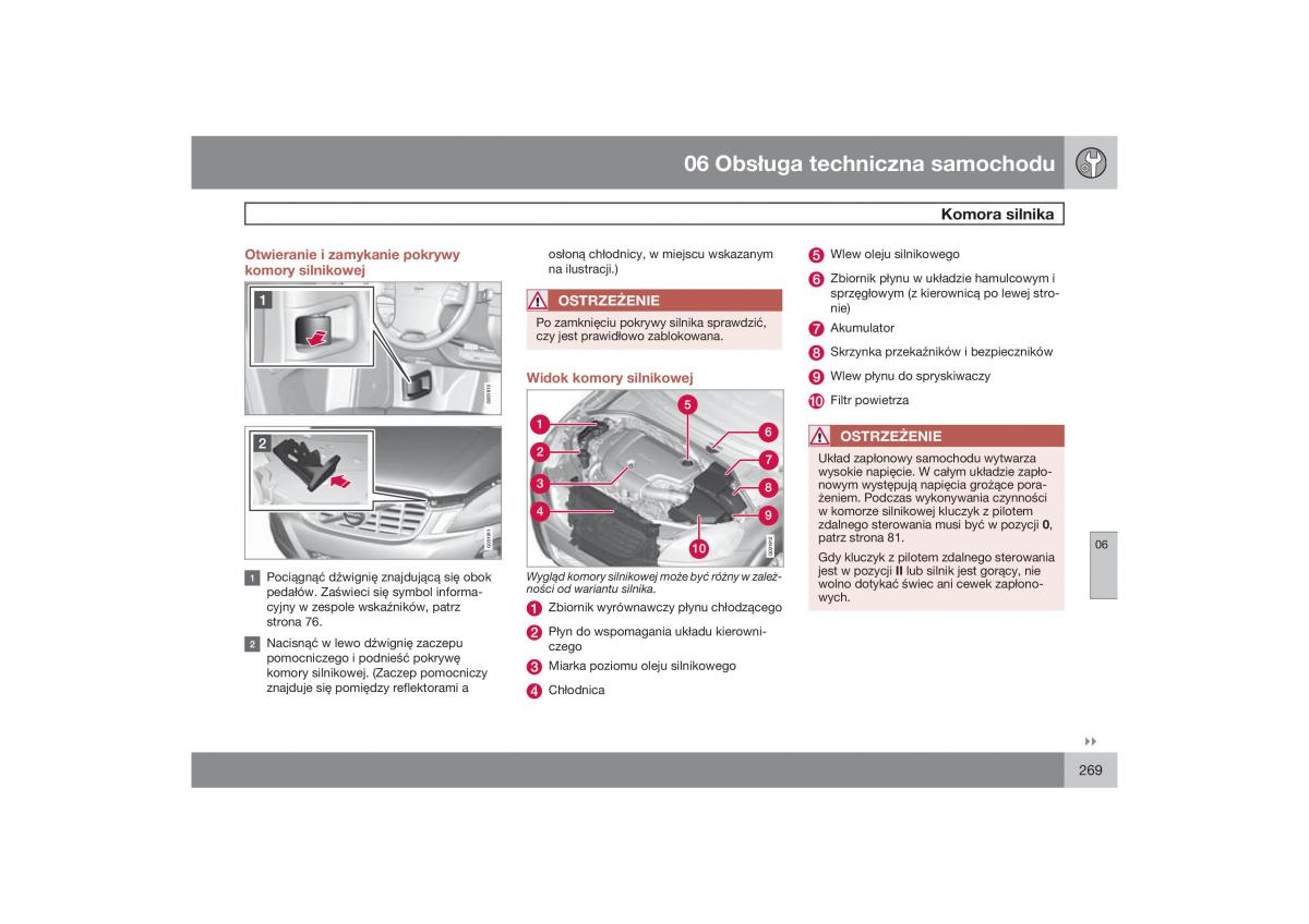 Volvo XC60 instrukcja obslugi / page 272