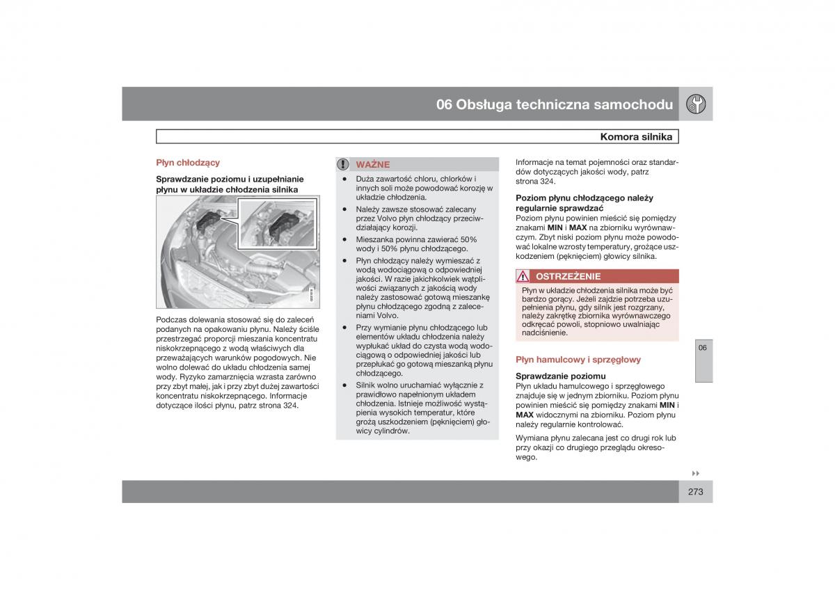 Volvo XC60 instrukcja obslugi / page 276