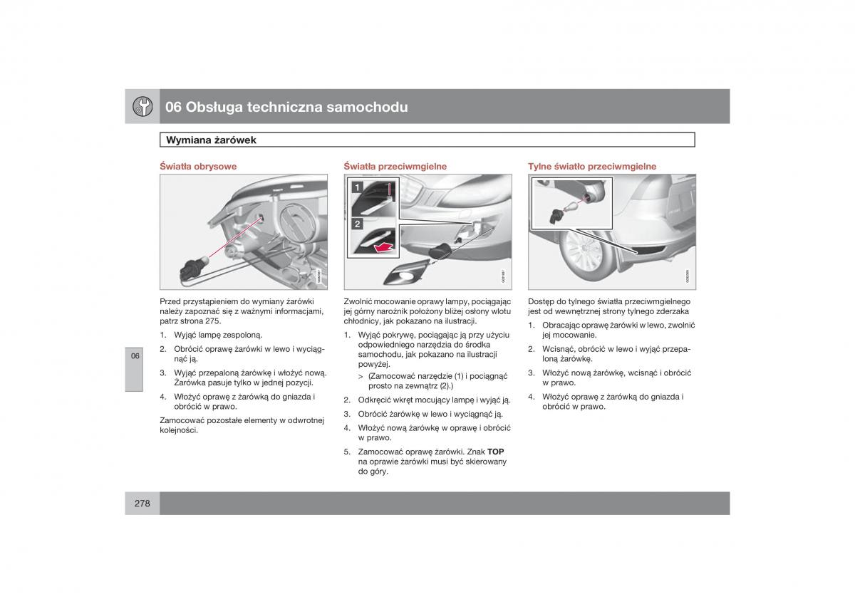 Volvo XC60 instrukcja obslugi / page 281