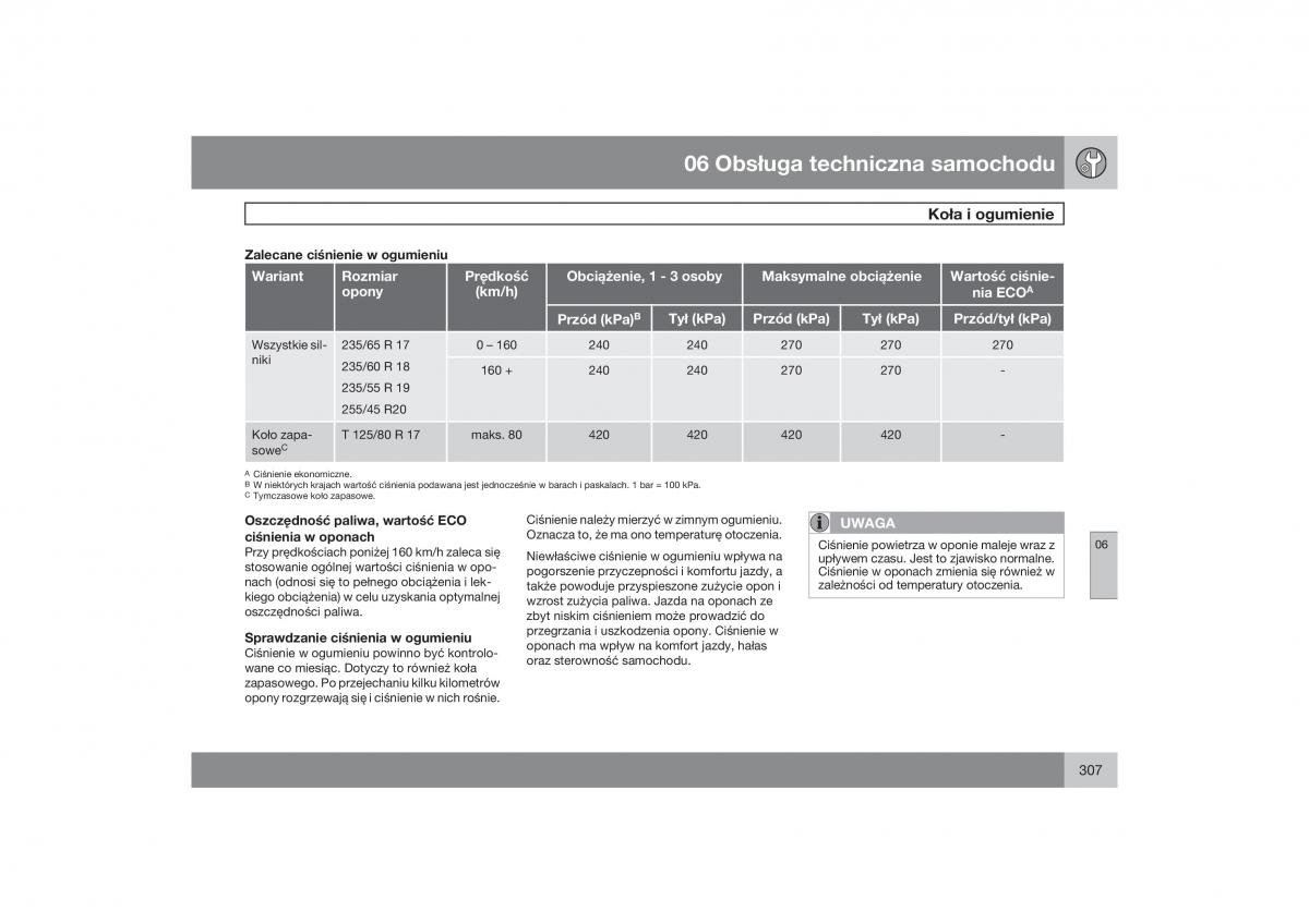 Volvo XC60 instrukcja obslugi / page 310