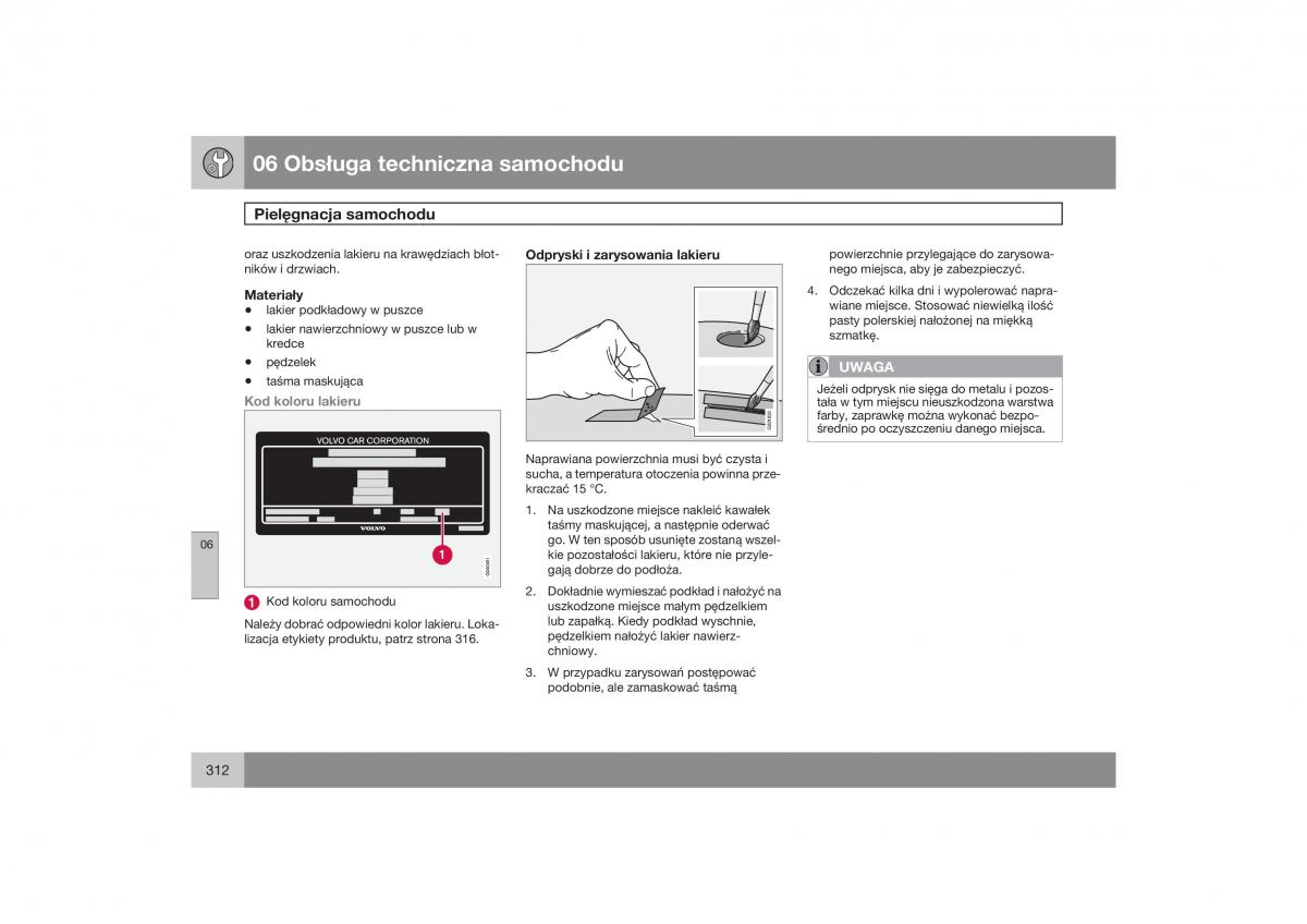 Volvo XC60 instrukcja obslugi / page 315