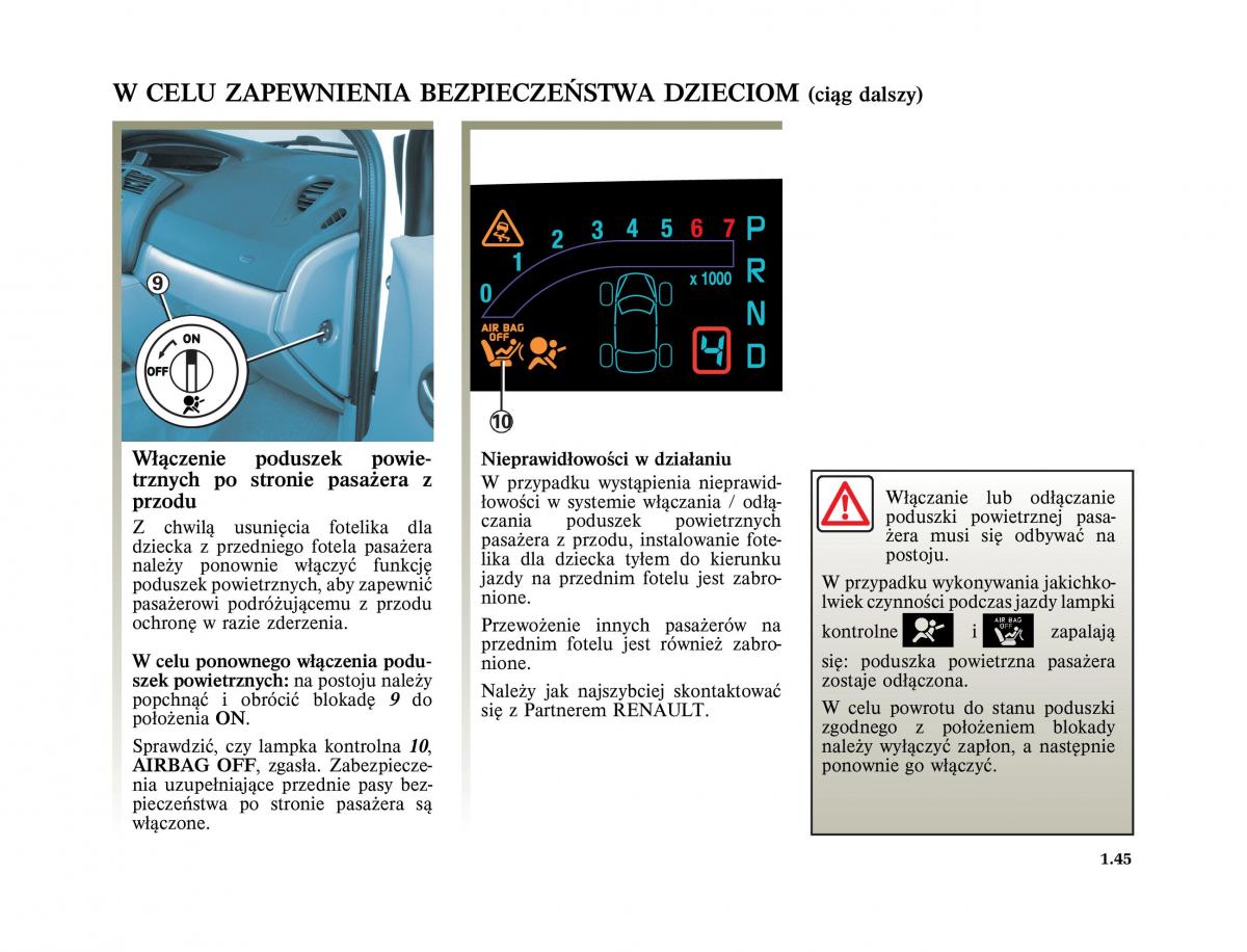 Renault Scenic II 2 Grand Scenic instrukcja obslugi / page 57