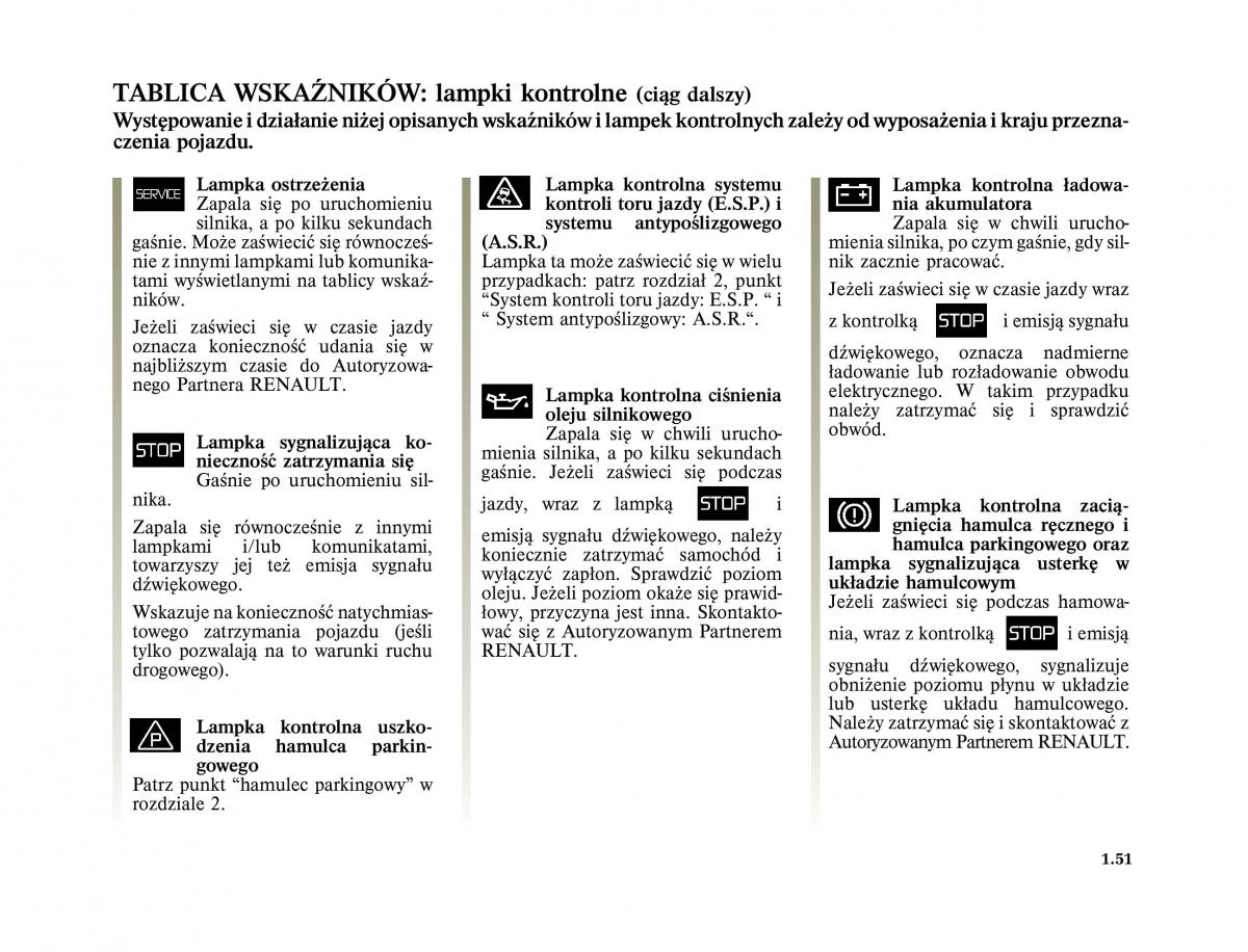 Renault Scenic II 2 Grand Scenic instrukcja obslugi / page 63