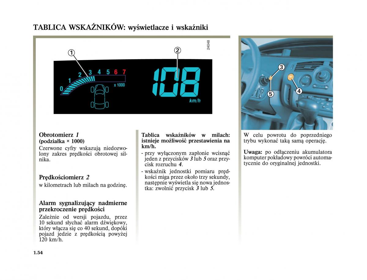 Renault Scenic II 2 Grand Scenic instrukcja obslugi / page 66