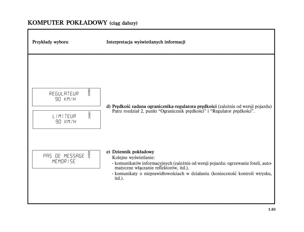 Renault Scenic II 2 Grand Scenic instrukcja obslugi / page 73