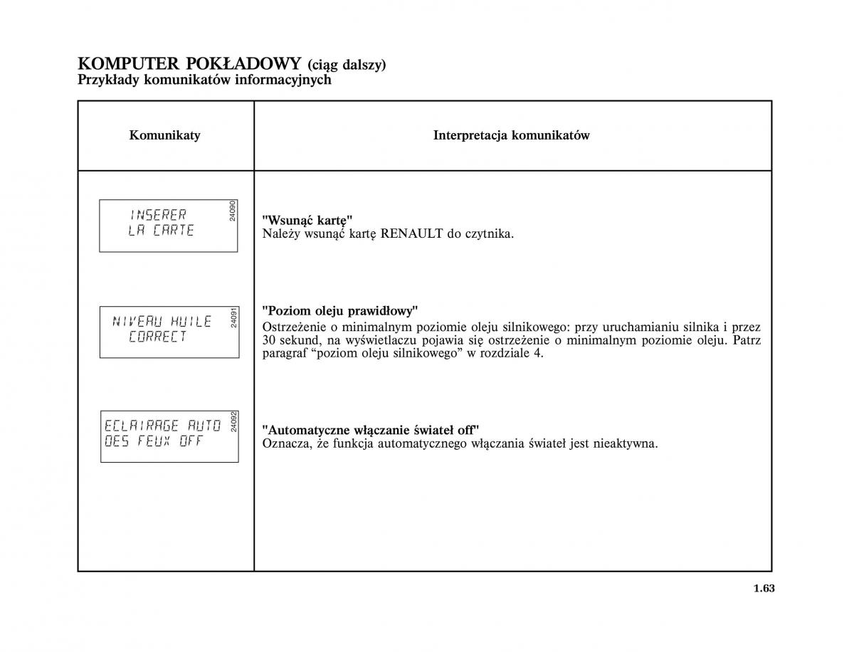 Renault Scenic II 2 Grand Scenic instrukcja obslugi / page 75