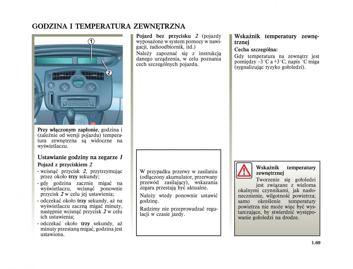 Renault Scenic II 2 Grand Scenic instrukcja obslugi / page 81