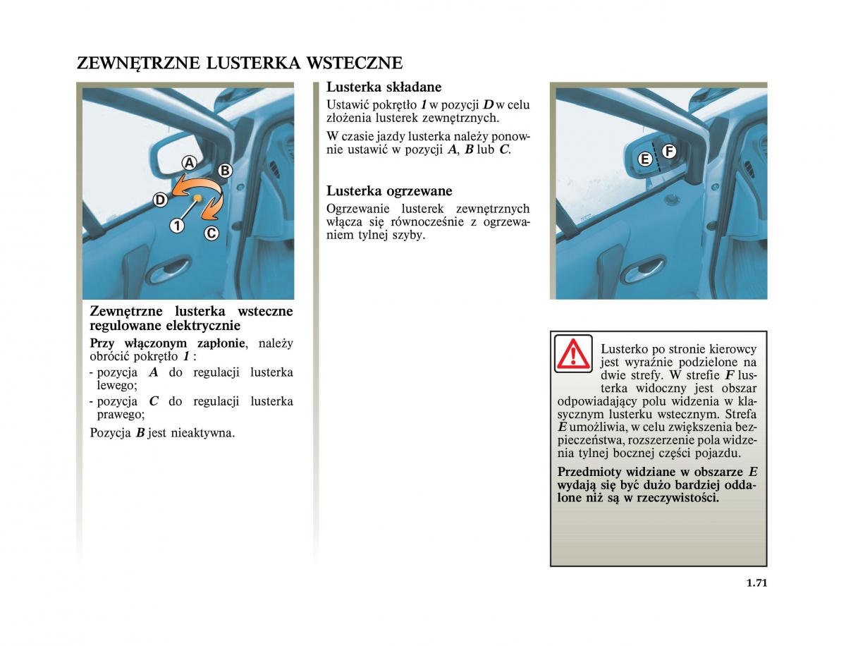 Renault Scenic II 2 Grand Scenic instrukcja obslugi / page 83