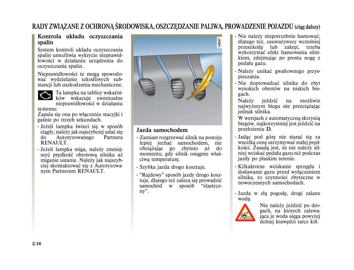 Renault Scenic II 2 Grand Scenic instrukcja obslugi / page 110