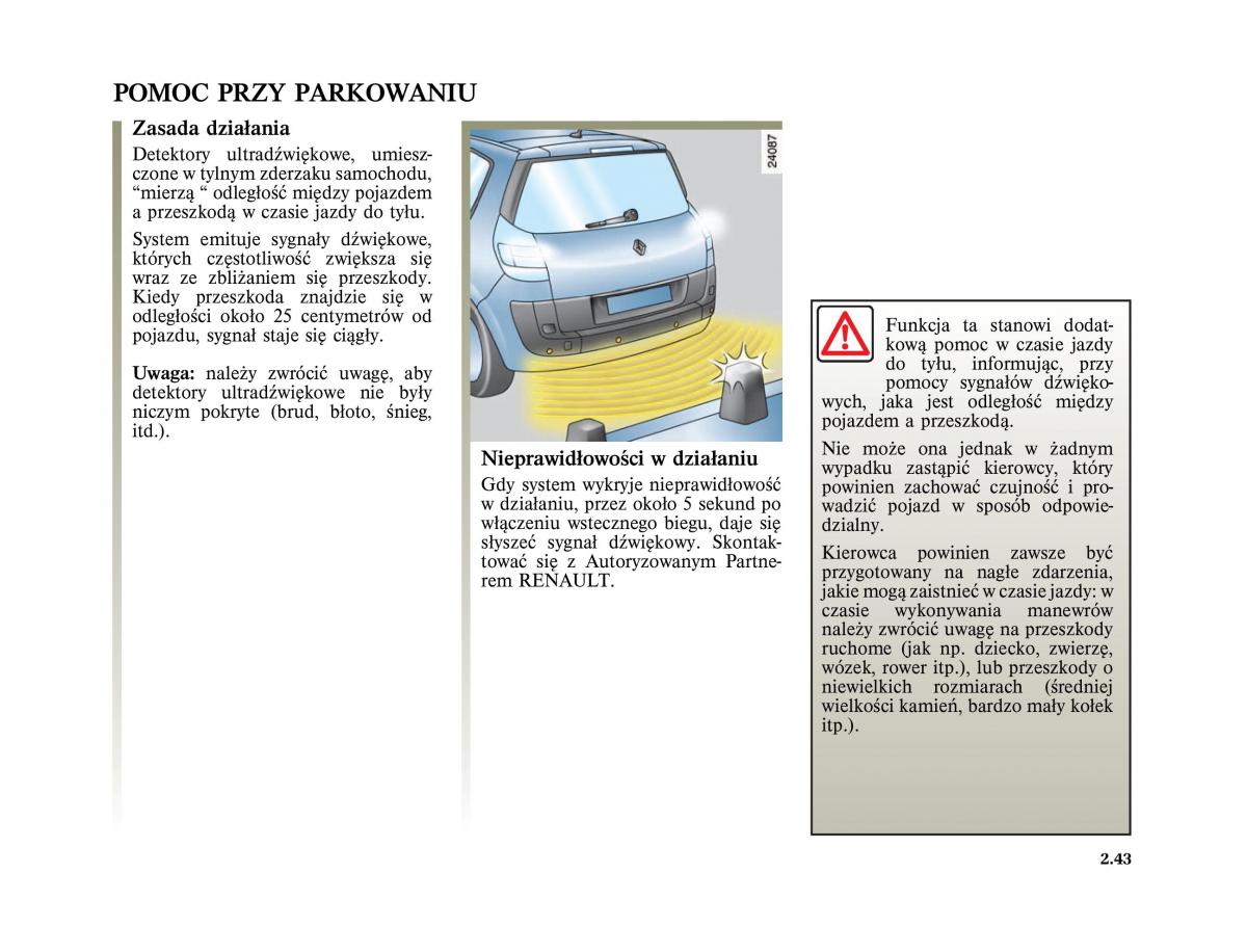 instrukcja obslugi  Renault Scenic II 2 Grand Scenic instrukcja / page 137