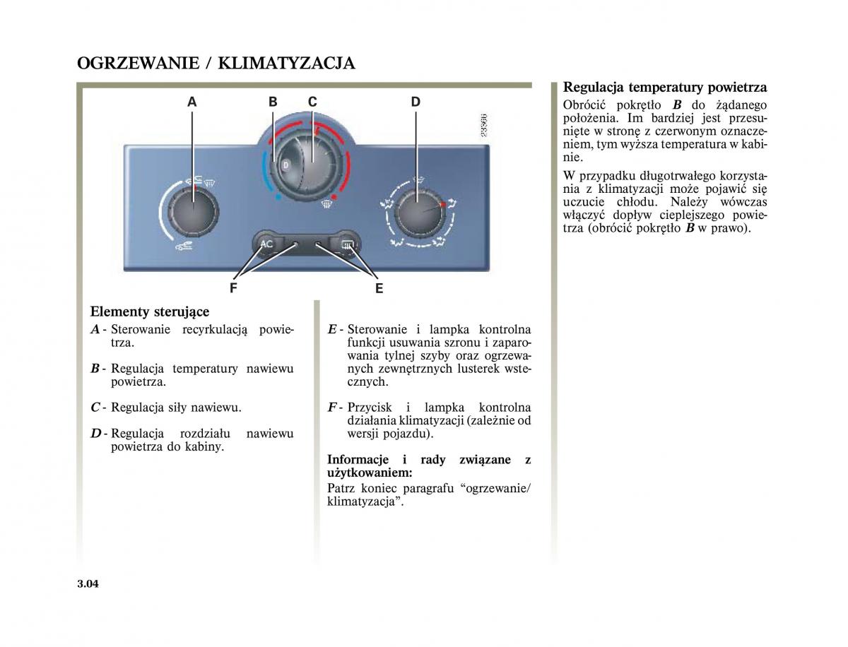 Renault Scenic II 2 Grand Scenic instrukcja obslugi / page 142