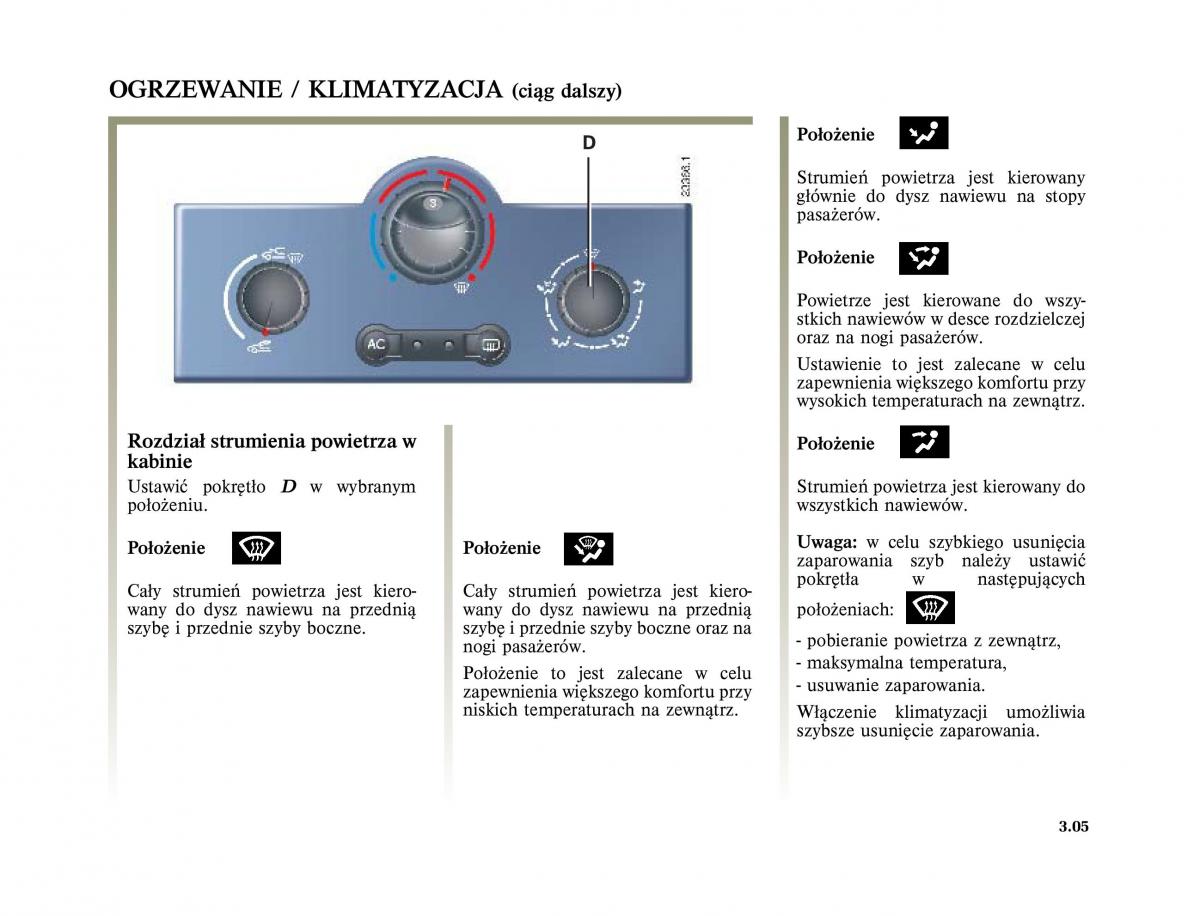 Renault Scenic II 2 Grand Scenic instrukcja obslugi / page 143