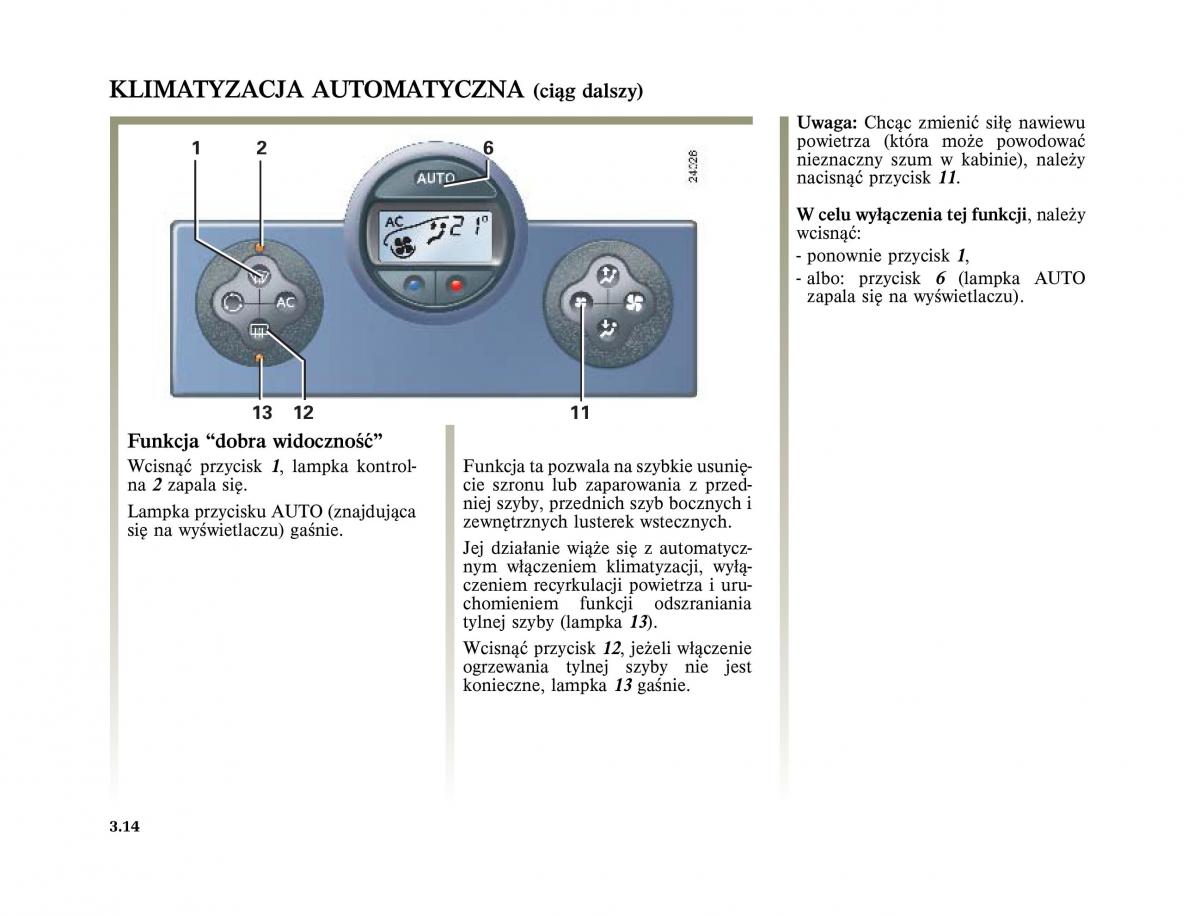 Renault Scenic II 2 Grand Scenic instrukcja obslugi / page 152