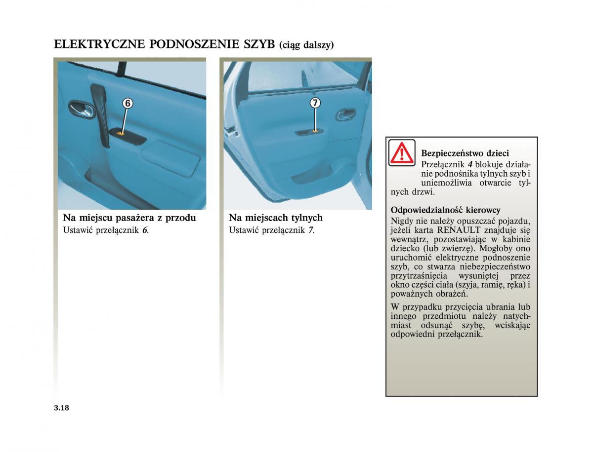 Renault Scenic II 2 Grand Scenic instrukcja obslugi / page 156