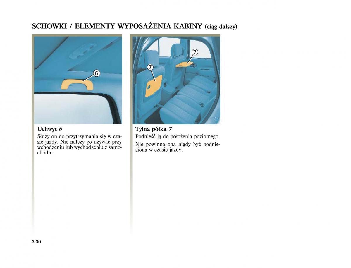 Renault Scenic II 2 Grand Scenic instrukcja obslugi / page 168