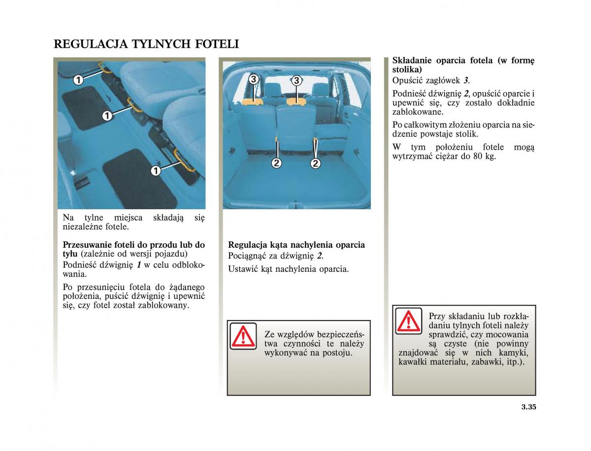 Renault Scenic II 2 Grand Scenic instrukcja obslugi / page 173