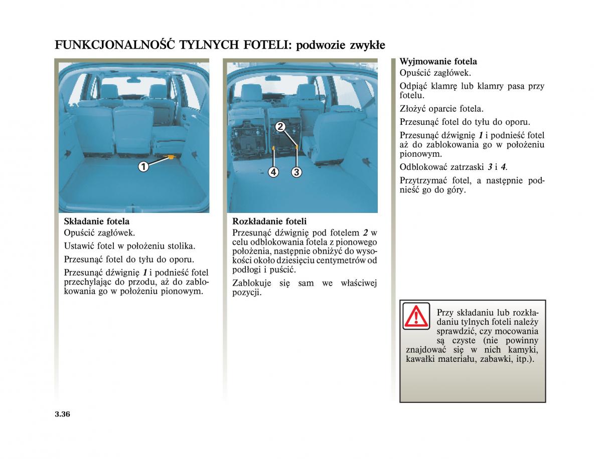 Renault Scenic II 2 Grand Scenic instrukcja obslugi / page 174