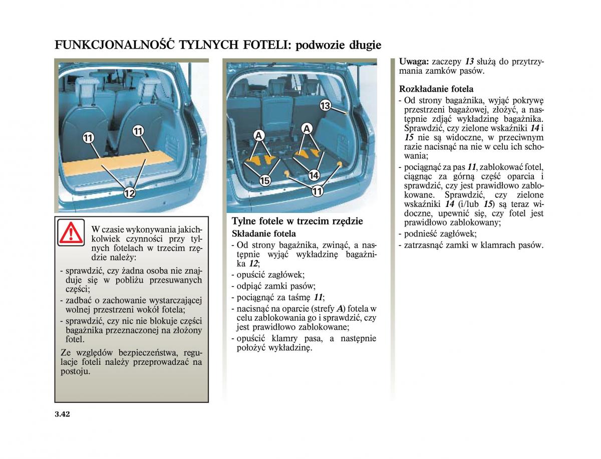 Renault Scenic II 2 Grand Scenic instrukcja obslugi / page 180