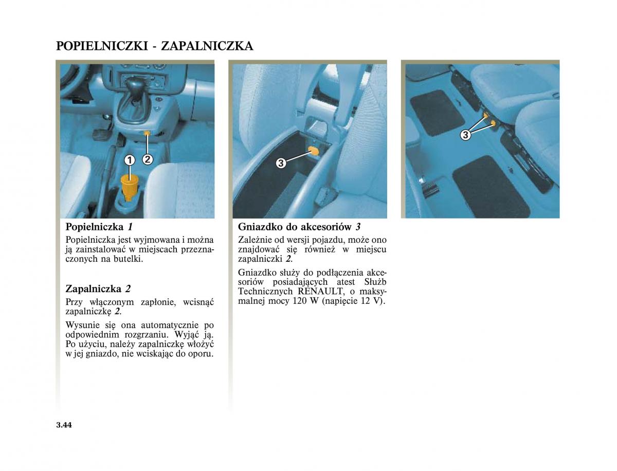 Renault Scenic II 2 Grand Scenic instrukcja obslugi / page 182