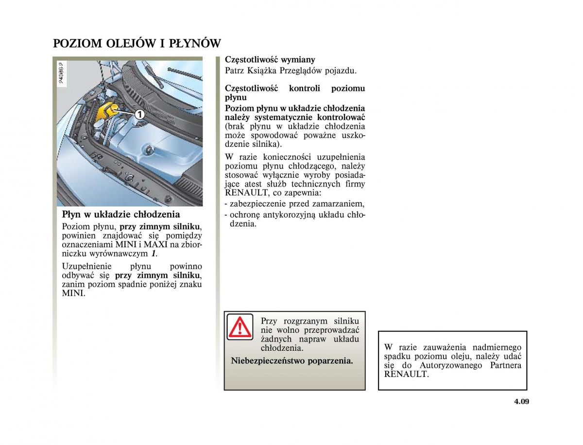 Renault Scenic II 2 Grand Scenic instrukcja obslugi / page 199