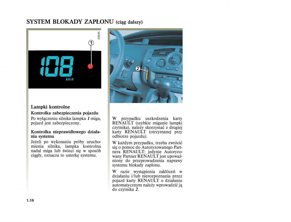 Renault Scenic II 2 Grand Scenic instrukcja obslugi / page 28